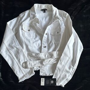 Rock & Republic Bright White Denim Jacket